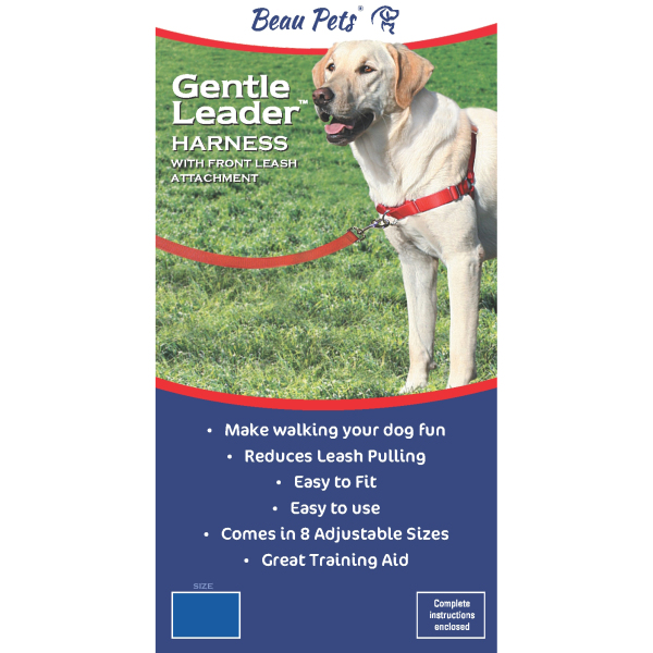Beau Pets - Gentle Leader Harness - Blue