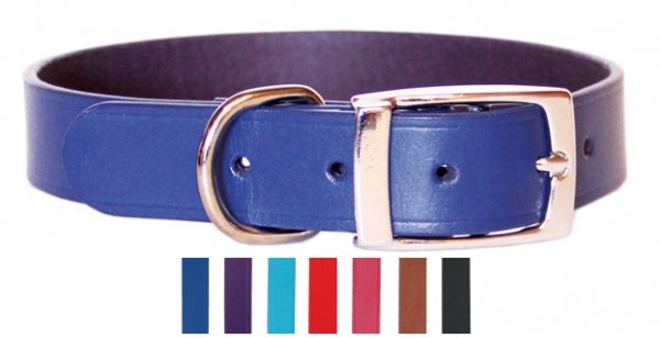 Beau Pets - Deluxe Leather Collar - Black - Image 2