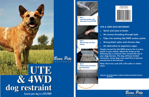 Beau Pets - Ute & 4WD Dog Restraint - Image 2