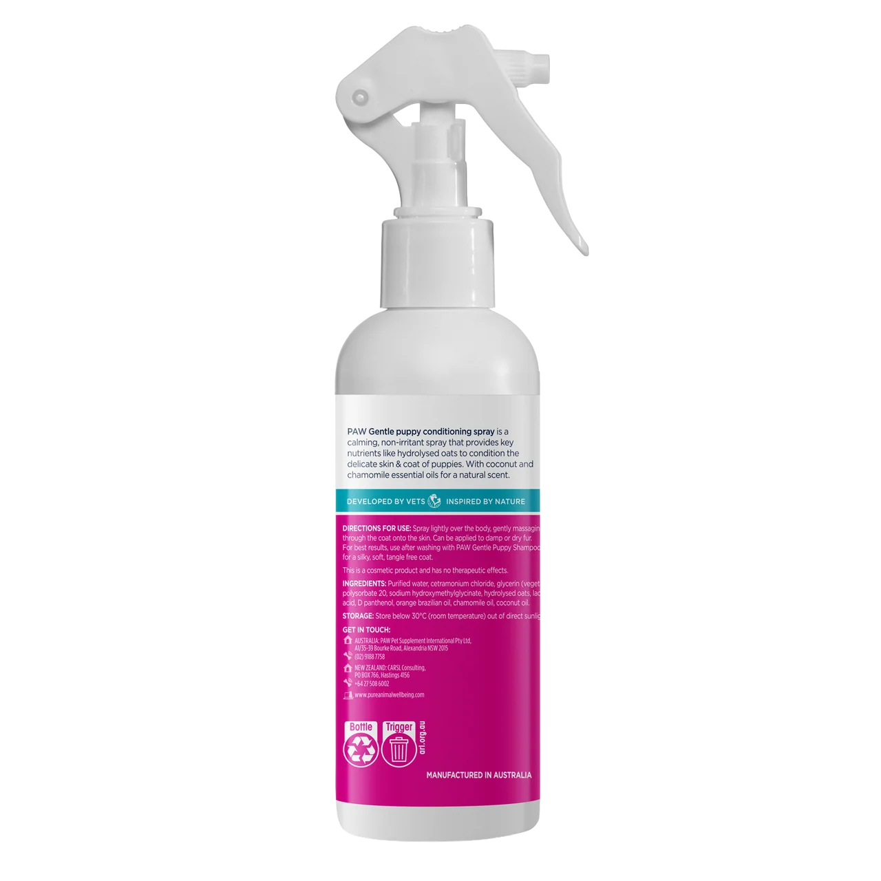 PAW - Gentle Puppy Conditioning Spray - Image 2
