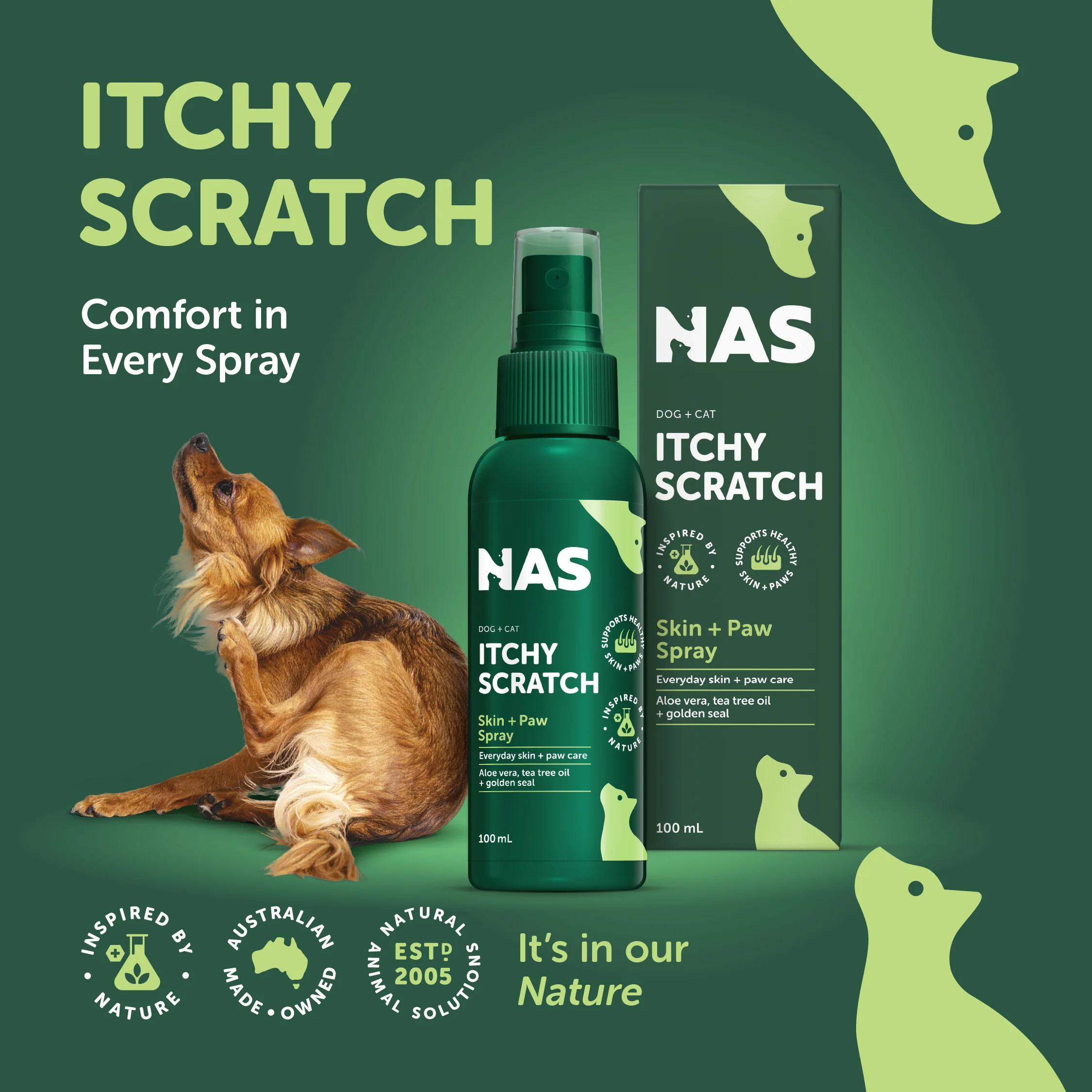 Natural Animal Solutions - Itchy Scratch - Image 5