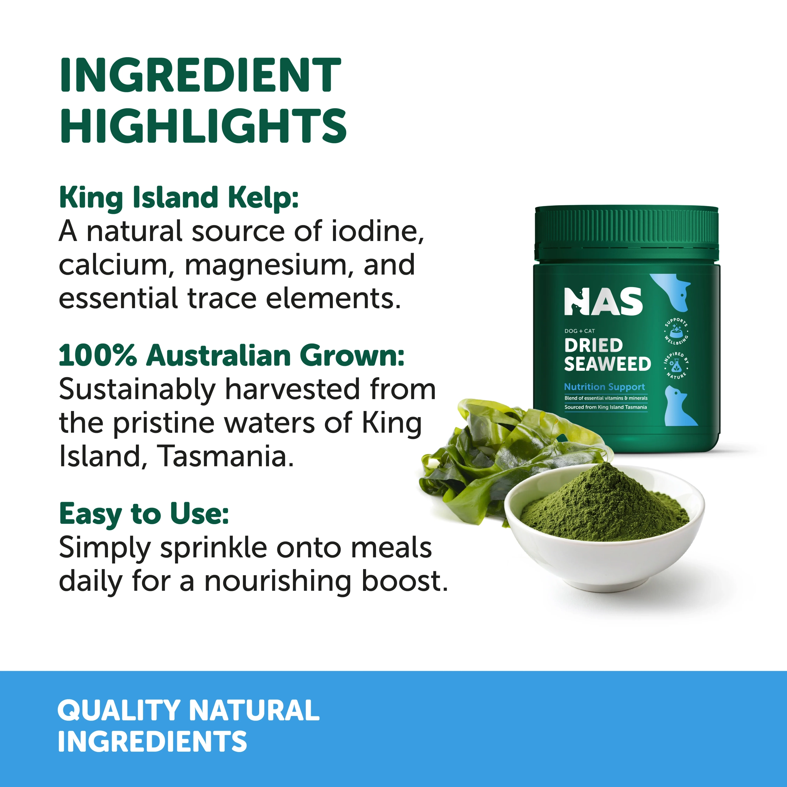 Natural Animal Solutions - Dried Seaweed - Image 7