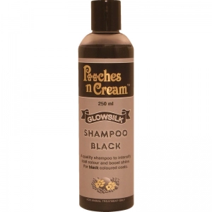 Pooches n Cream - Glowsilk - Shampoo Black