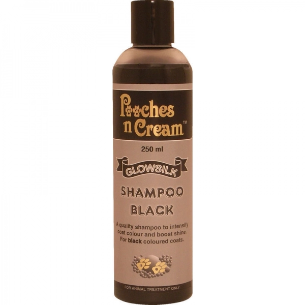 Pooches n Cream - Glowsilk - Shampoo Black