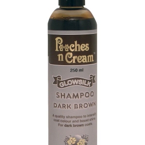 Pooches n Cream - Glowsilk - Shampoo Dark Brown