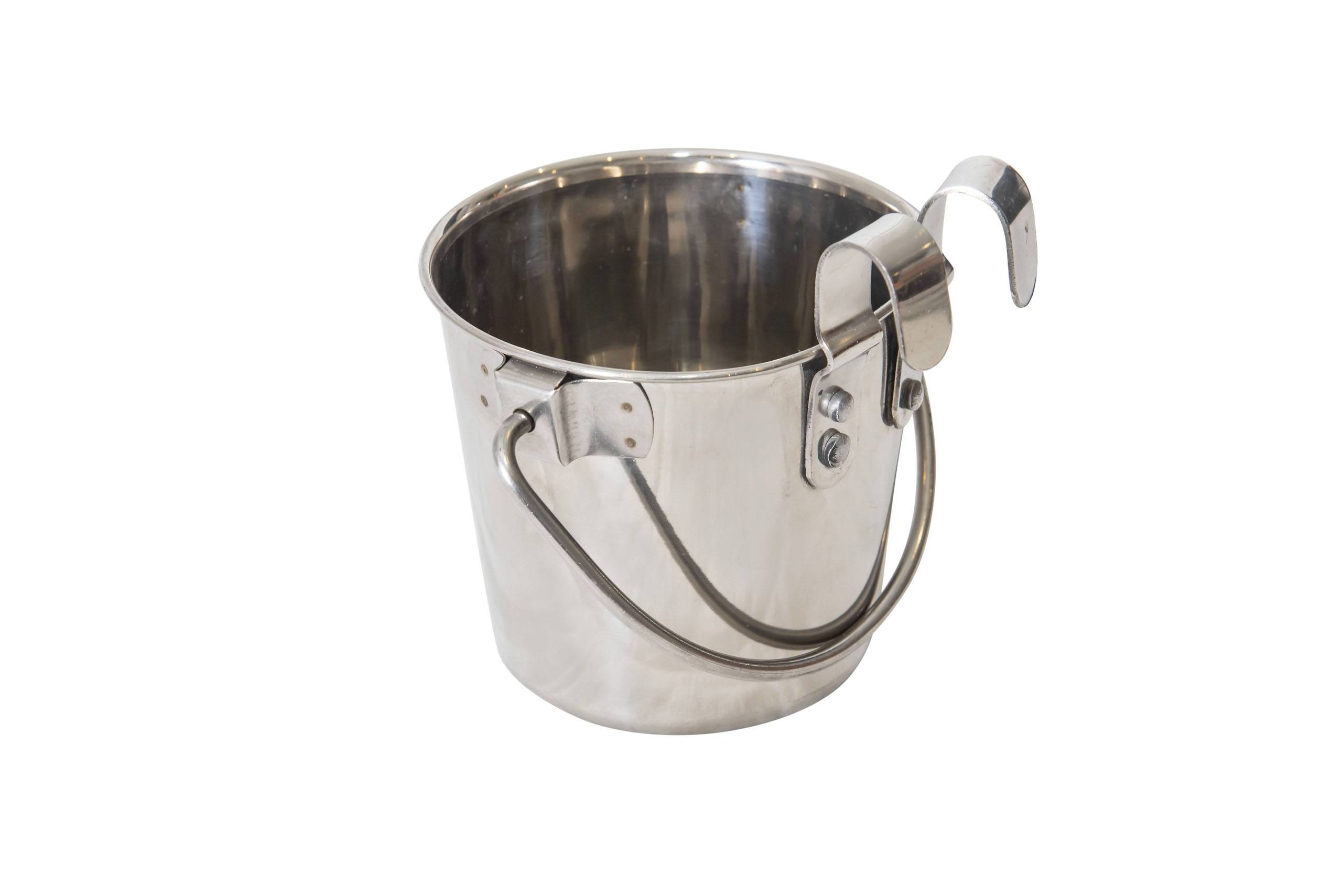 Superior Pet - Stainless Steel Flat Sided Bucket
