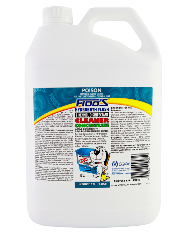 Fido's - Hydro Bath - Flush Disinfectant