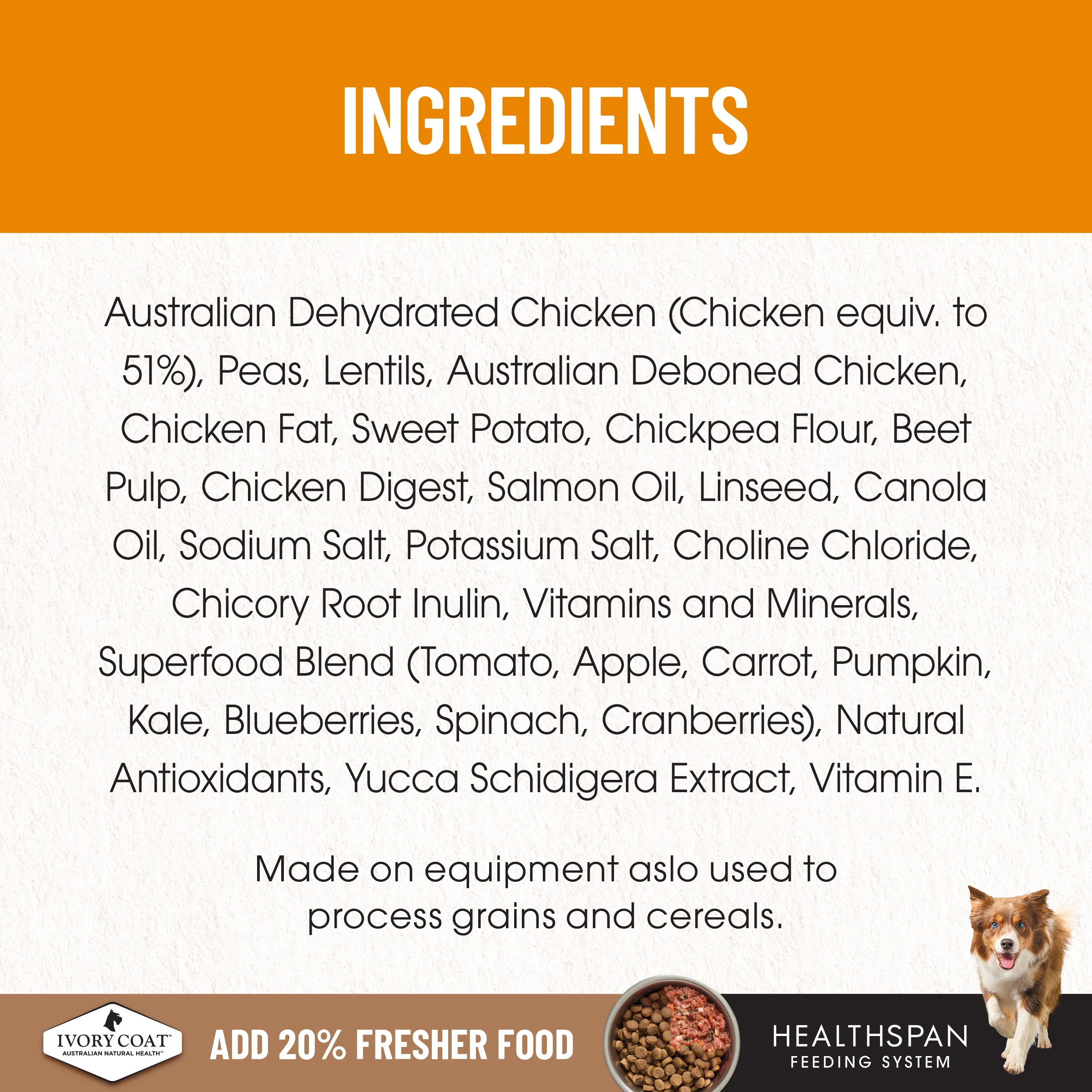 Ivory Coat - Adult Dog - GRAIN FREE - Chicken - Image 7