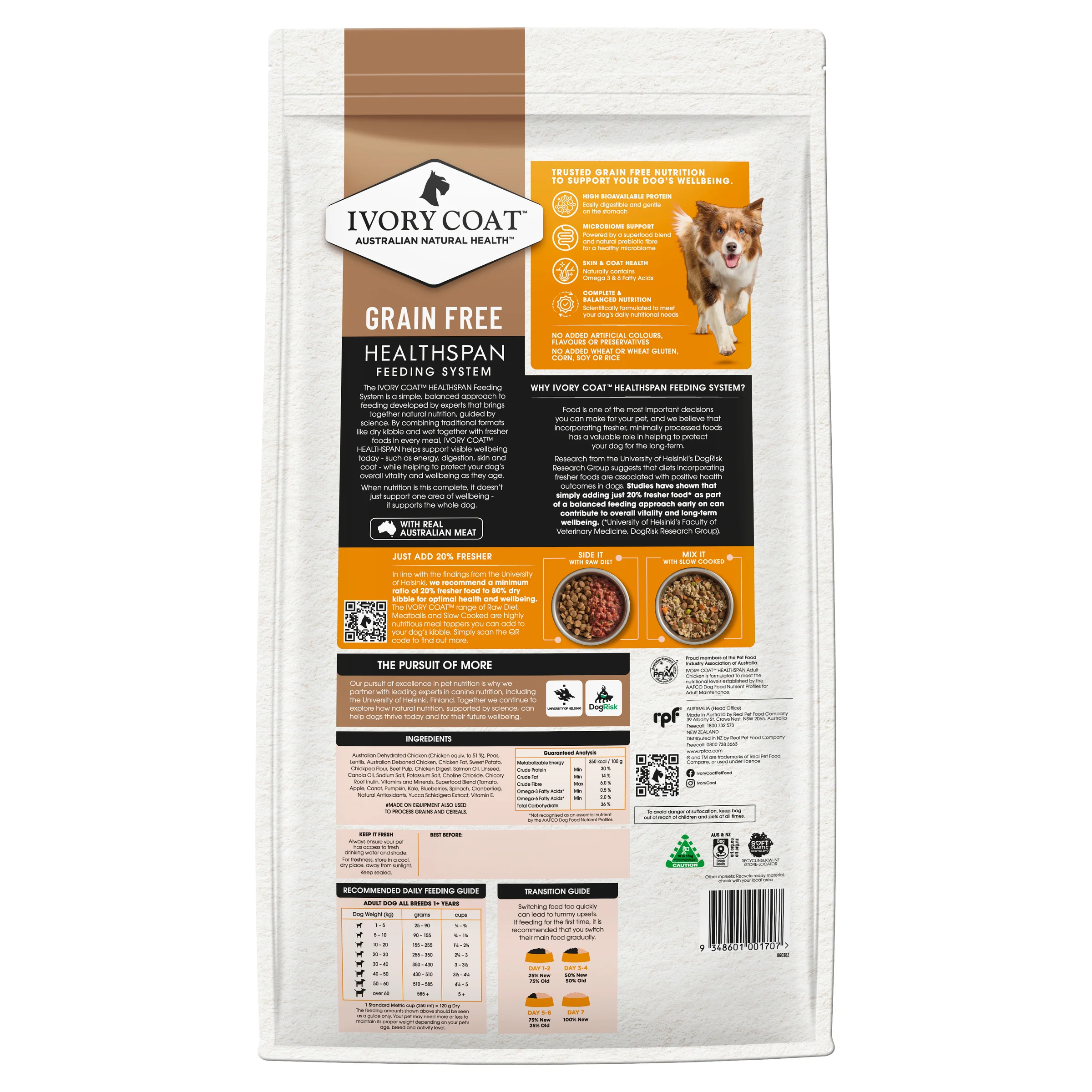 Ivory Coat - Adult Dog - GRAIN FREE - Chicken - Image 3