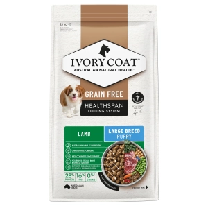 Ivory Coat - Puppy - GRAIN FREE - Large Breed - Lamb