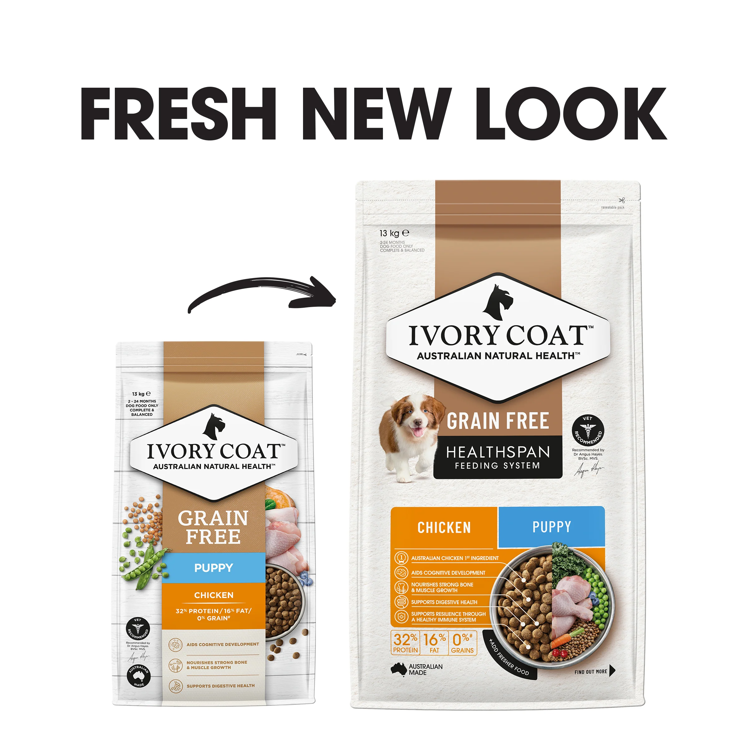 Ivory Coat - Puppy - GRAIN FREE - Chicken - Image 2