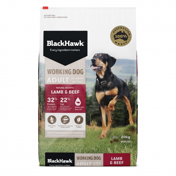 Black Hawk - Working Dog - Lamb & Beef - Image 2