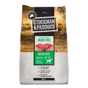 Stockman & Paddock - Adult Dog - GRAIN FREE - Aussie Beef