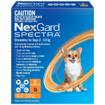 NexGard Spectra - Chewable for Dogs - nexgard-spectra-chews-very-small-dogs-6s-2-3-5kg-orange