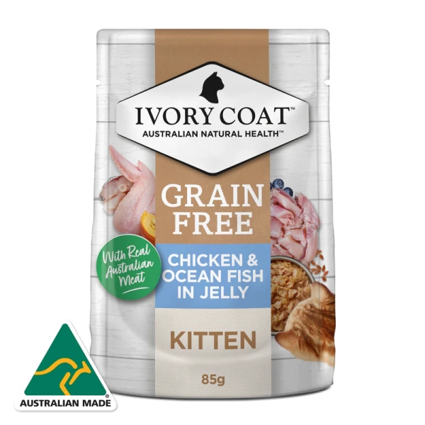 Ivory Coat - Pouches - Kitten - GRAIN FREE - Image 2