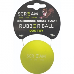 Scream - Rubber Ball - Loud Green - Medium