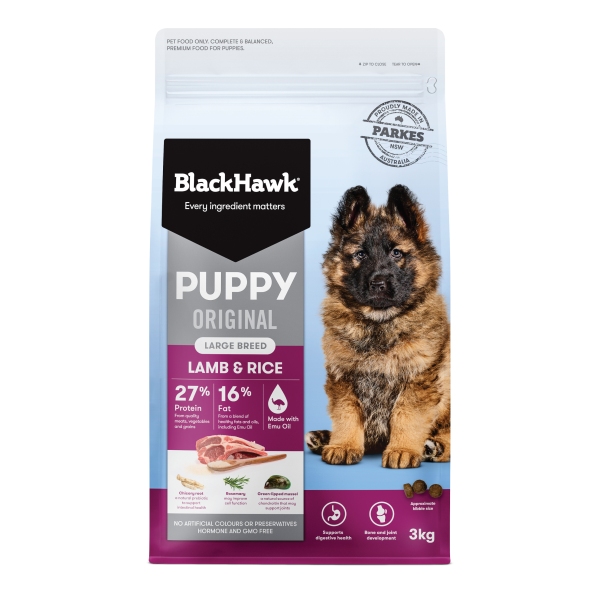 Black Hawk - Puppy - Large Breed - Lamb & Rice - Image 3