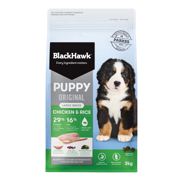 Black Hawk - Puppy - Large Breed - Chicken & Rice - Image 3
