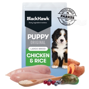 Black Hawk - Puppy - Large Breed - Chicken & Rice