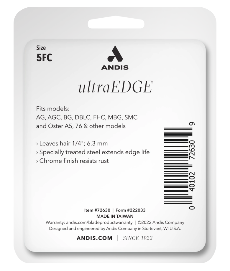 Andis - UltraEDGE Blade - Size 5FC - Image 4