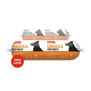 Prime100 - Chicken & Vegetables - Cooked Roll