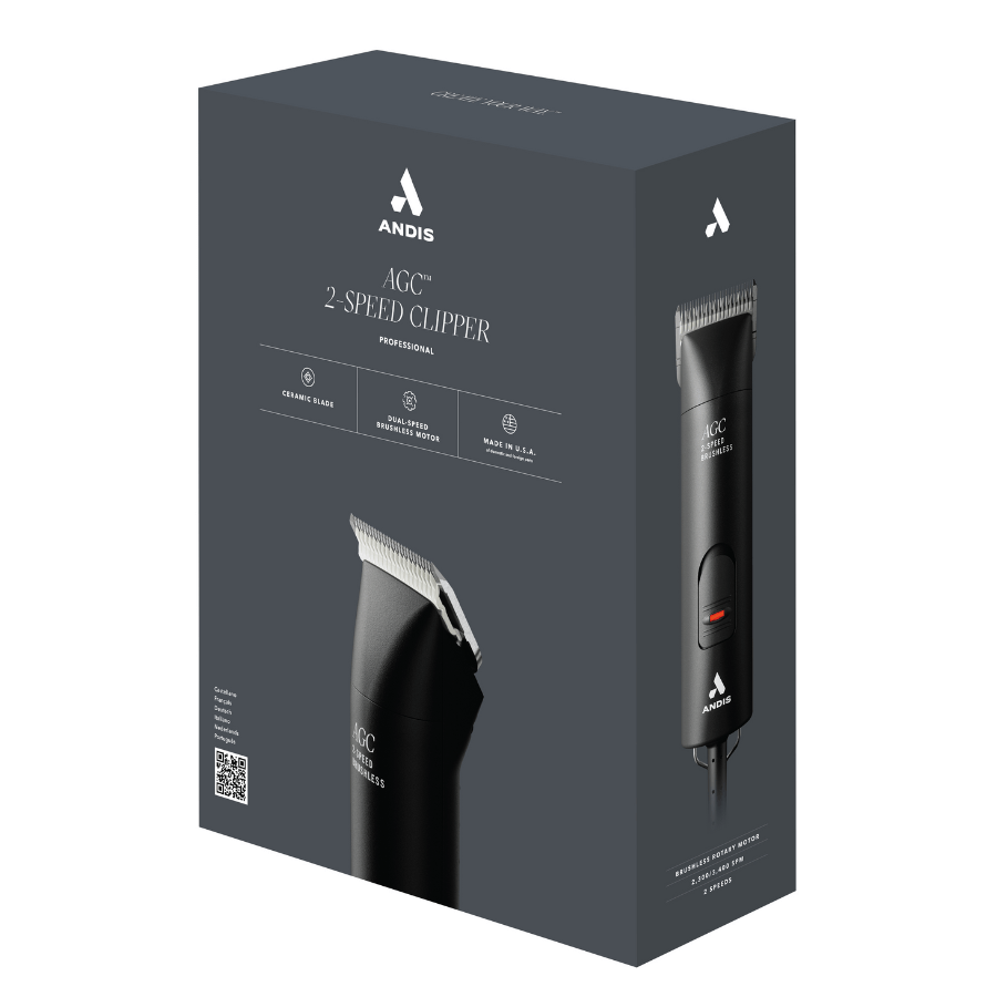 Andis - AGC - 2-Speed Clipper - Black