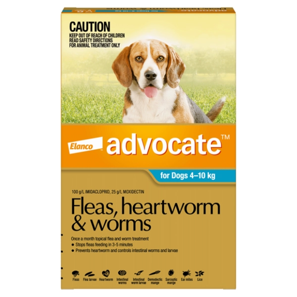 Advocate - For Dogs - Fleas, Heartworm & Worms - 1 Tube - Image 2