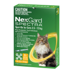 NexGard SPECTRA - Spot-On for Cats 2.5 - 7.5kg - nexgard-spectra-spot-on-for-cats-2-5-7-5kg-6-x-0-9ml-tubes