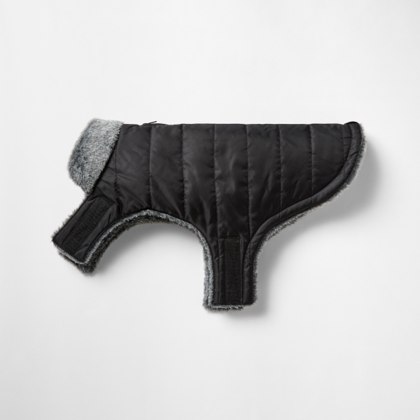 Snooza Wear - Fur Collar Puffer - Black - Image 5