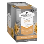 Ivory Coat - Adult Cat - Wet Food Trays - Inspired By Raw - Health & Vitality - ivory-coat-adult-cat-wet-food-trays-inspired-by-raw-health-vitality-12-x-85g