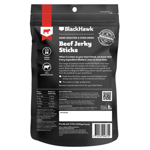 Black Hawk - Premium Dog Treats - Jerky Sticks - Image 4