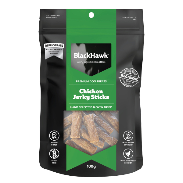 Black Hawk - Premium Dog Treats - Jerky Sticks - Image 2