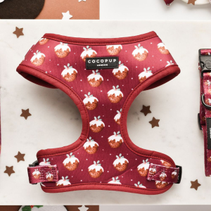 Cocopup London - Adjustable Neck Harness - Woofmas Pudding