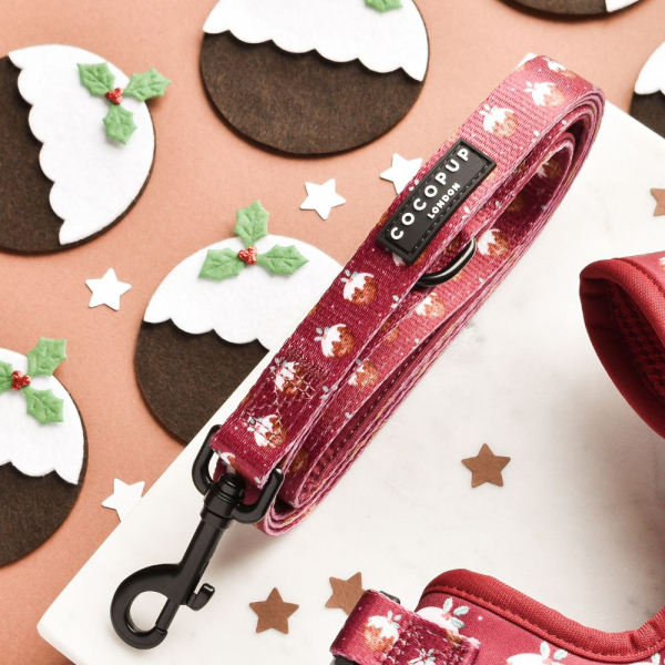Cocopup London - Dog Lead - Woofmas Pudding