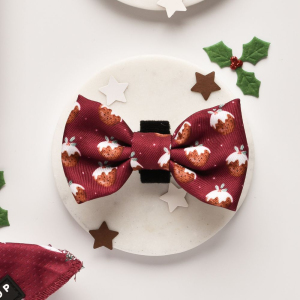 Cocopup London - Bow Tie - Woofmas Pudding