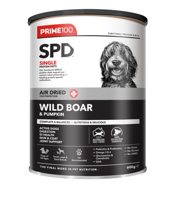 Prime100 - SPD Air Dried - Wild Boar & Pumpkin - Image 2