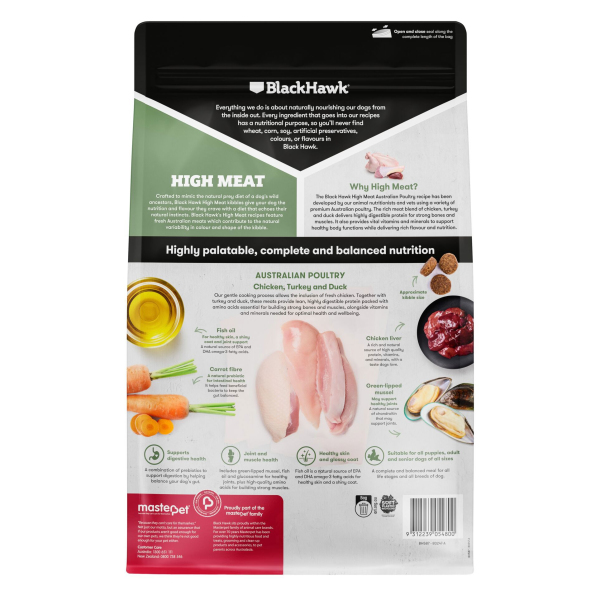 Black Hawk - Adult Dog - High Meat - Australian Poultry - Image 2