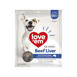 Love 'Em - Air Dried Beef Liver - love-em-air-dried-beef-liver-treats-500g