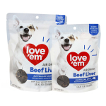 Love 'Em - Air Dried Beef Liver - love-em-air-dried-beef-liver-treats-200g