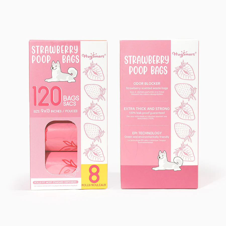 Hugsmart - Strawberry Poop Bags - Image 3