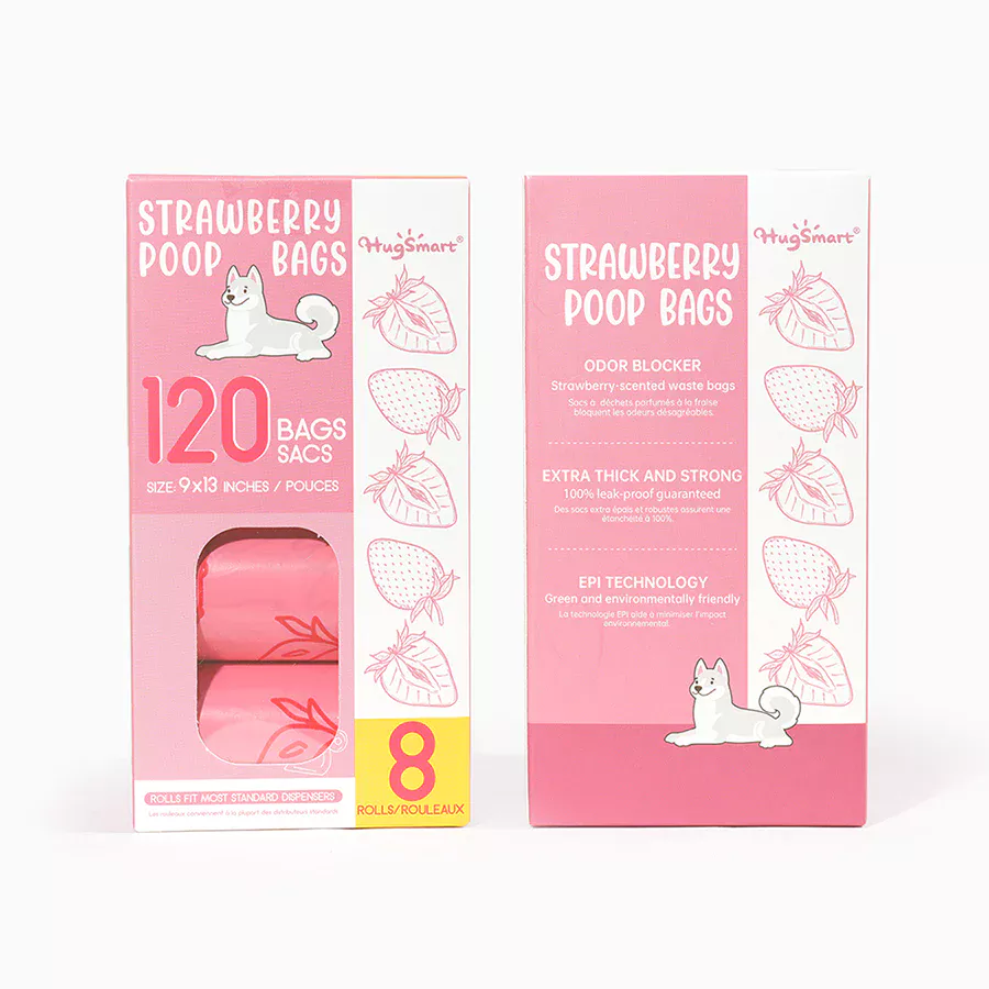 Hugsmart - Strawberry Poop Bags - Image 3