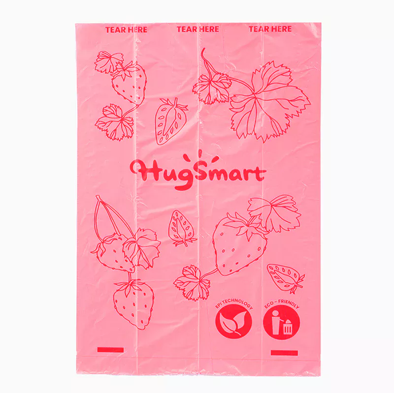 Hugsmart - Strawberry Poop Bags - Image 4
