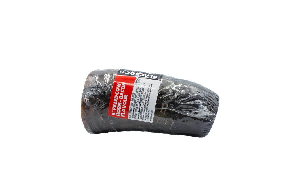 Blackdog - Filled Cow Horn - Bacon Flavour - Image 2