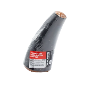 Blackdog - Filled Cow Horn - Bacon Flavour
