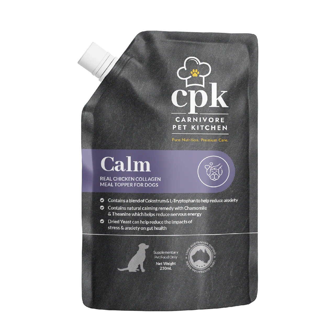 Carnivore Pet Kitchen - Meal Topper For Dogs - Calm (EXP 11/26)