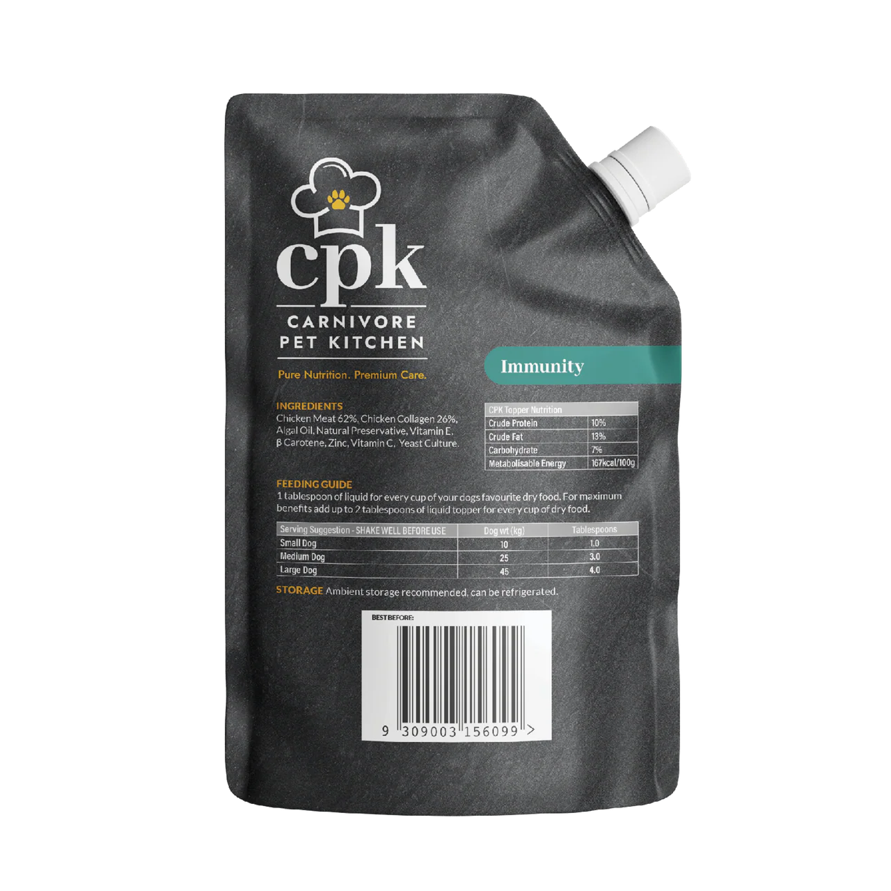 Carnivore Pet Kitchen - Meal Topper For Dogs - Immunity (EXP 11/26) - Image 3
