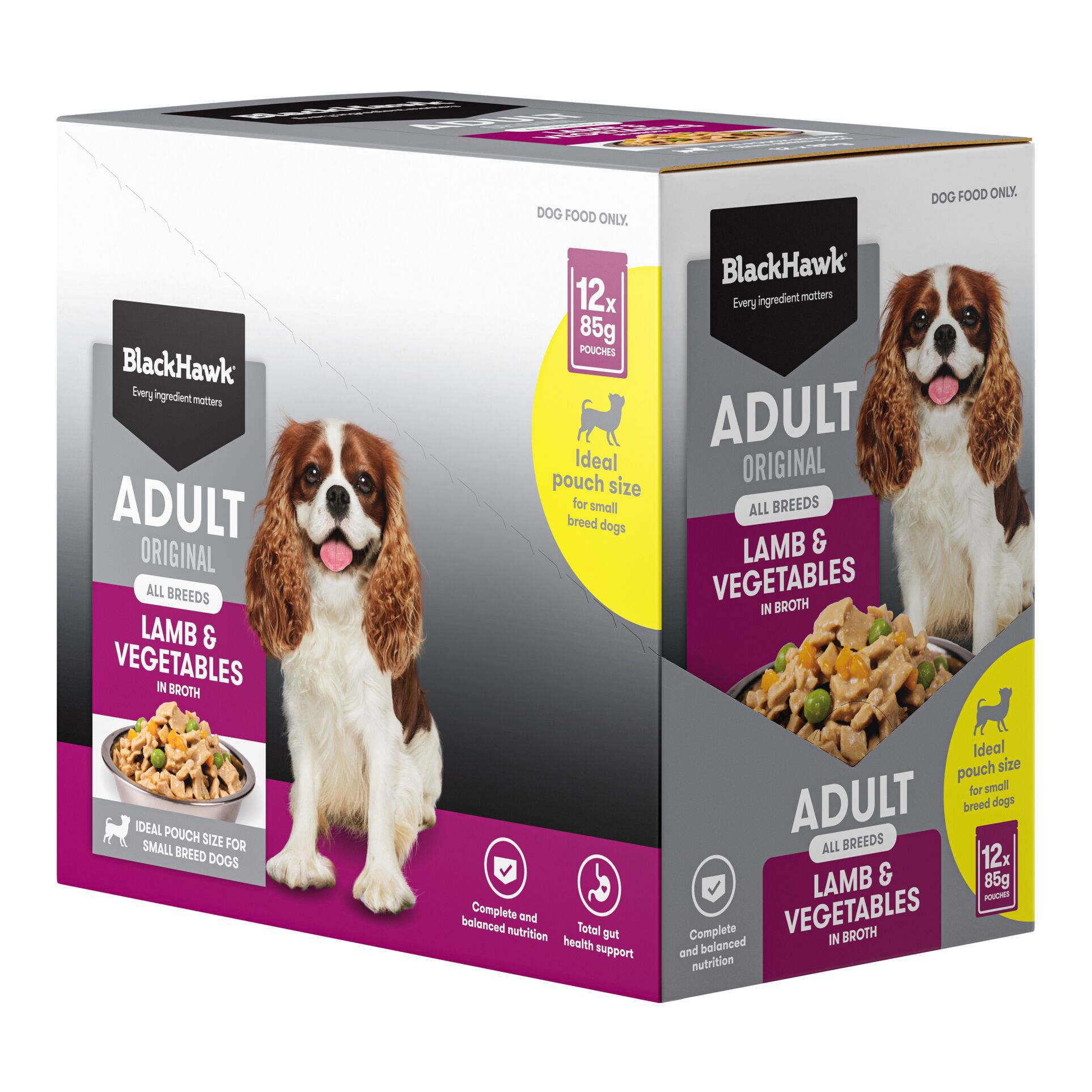 Black Hawk - Wet Food Pouches - Adult Dog - Lamb & Vegetables - Image 8
