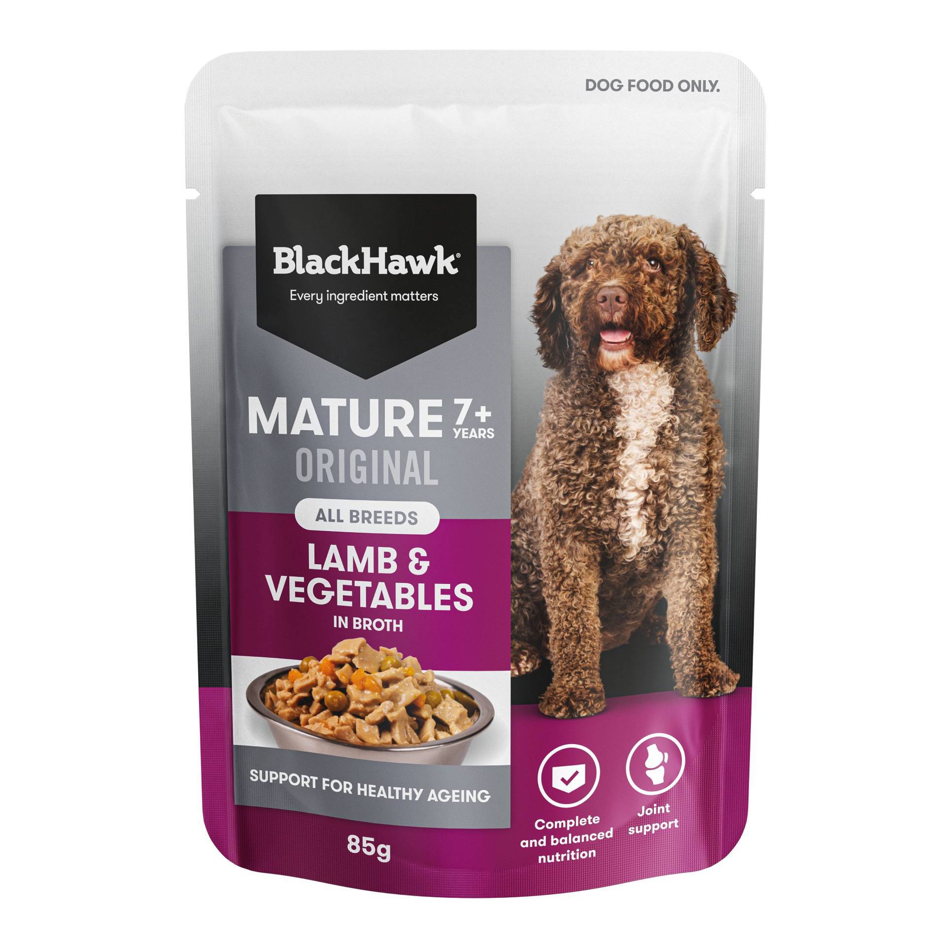 Black Hawk - Wet Food Pouches - Mature Dog - Lamb & Vegetables - Image 2