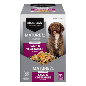 Black Hawk - Wet Food Pouches - Mature Dog - Lamb & Vegetables