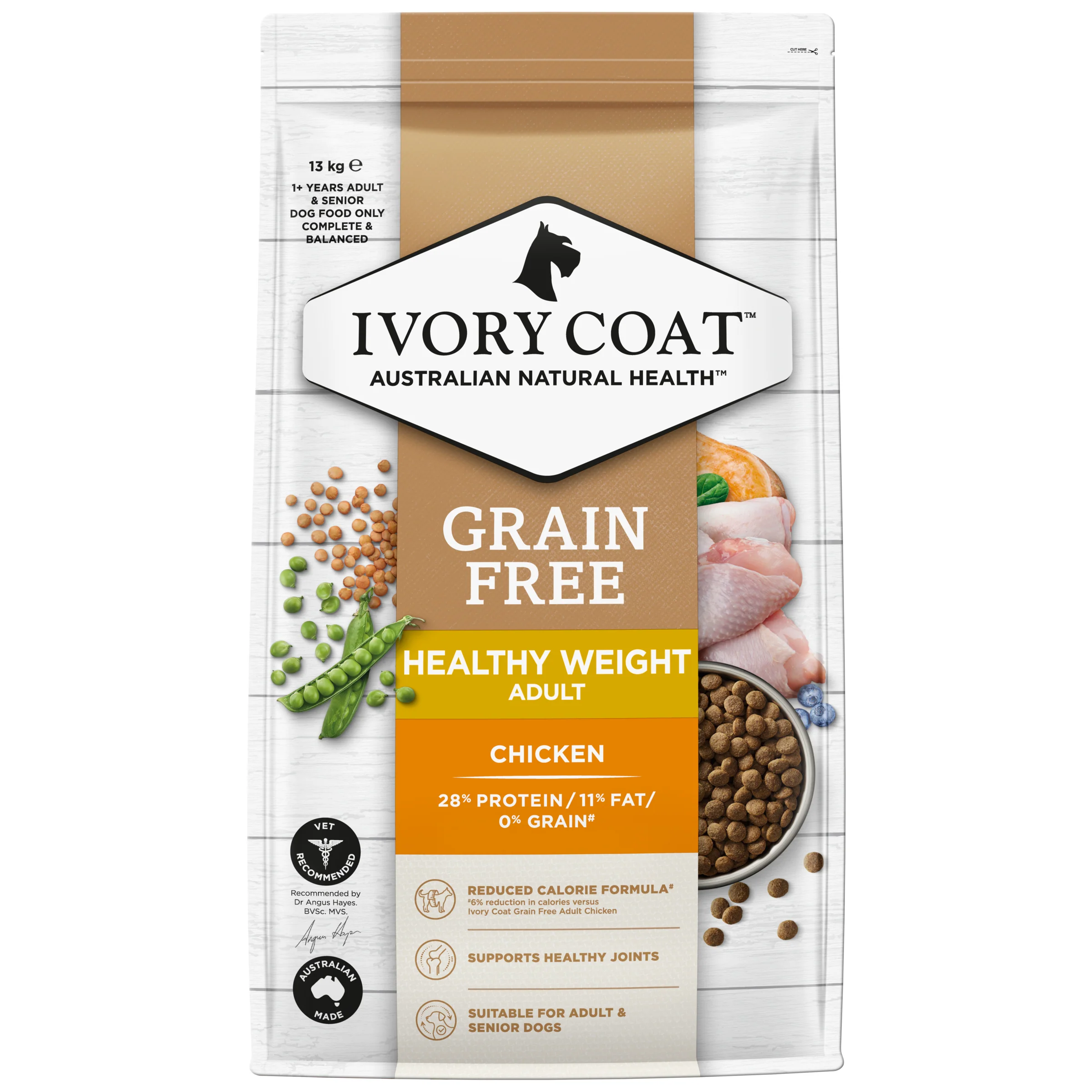 Ivory Coat - Healthy Weight Adult Dog - GRAIN FREE - Chicken - Image 2